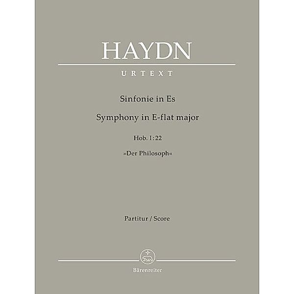 Sinfonie Nr. 22 Es-Dur Hob. I:22 Der Philosoph, Joseph Haydn