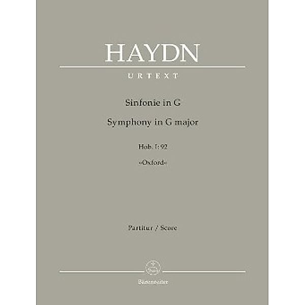 Sinfonie, Partitur, Joseph Haydn