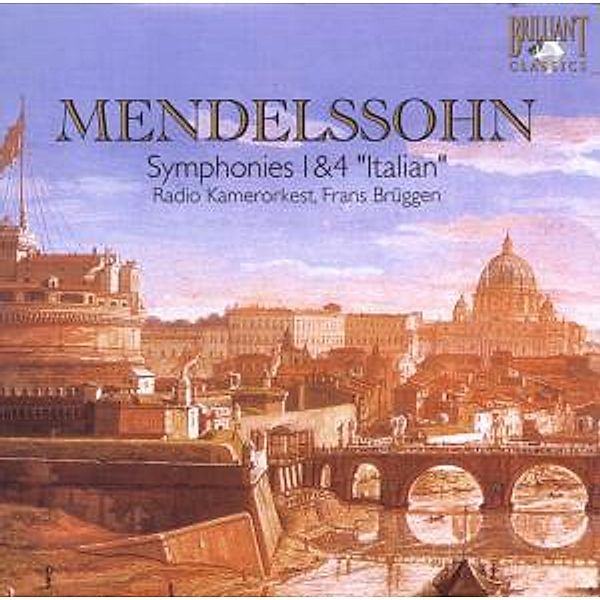 Sinfonien 1 & 4 Italian, Frans Brüggen, Radio Kamerorchest