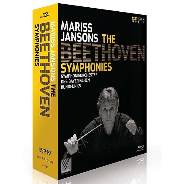 Sinfonien 1-9, 3 Blu Ray Disc Mariss Jansons - The Beethoven Symphonies