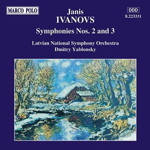 Sinfonien 2+3, Jablonsky, Lett.Sinf.Orch.