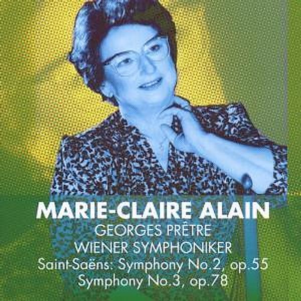 Sinfonien 2 & 3 Organ, Marie-Claire Alain, george Pretre, Wsy