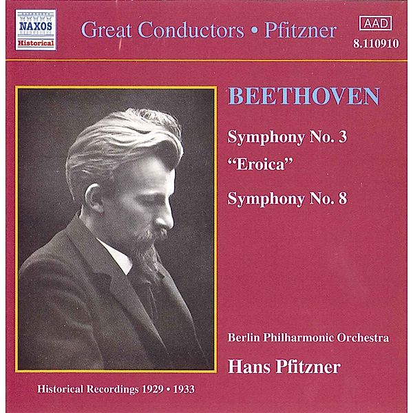 Sinfonien 3+8, Hans Pfitzner, Bp