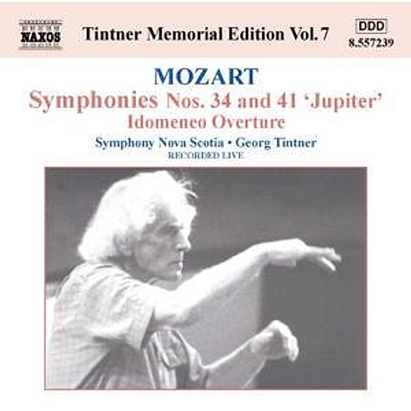 Sinfonien 34+41/Idomeneo, Georg Tintner, SO Nova Scotia