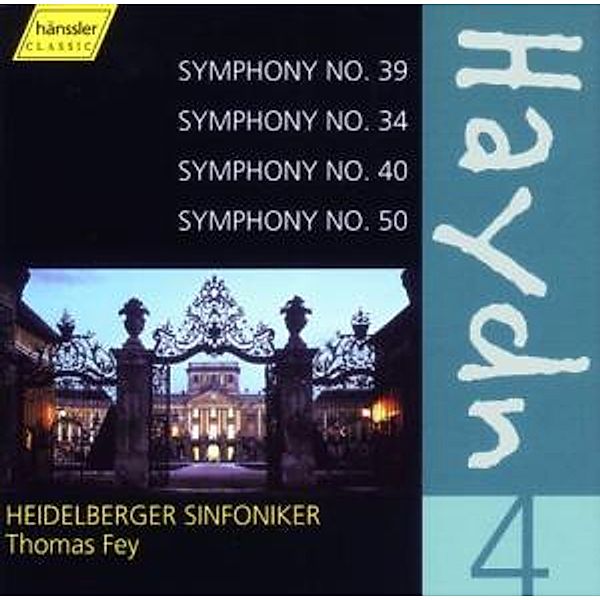 Sinfonien 39,34,40+50, T. Fey, Heidelberger Sinfoniker