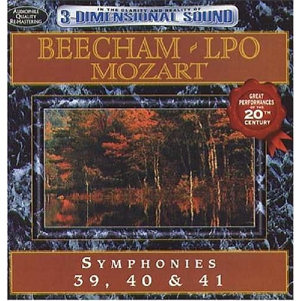 Sinfonien 39/40/41, Thomas Beecham, Lpo