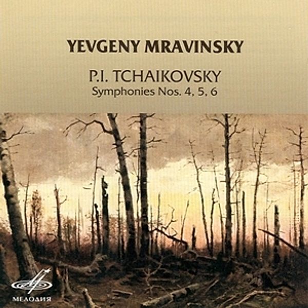 Sinfonien 4,5 & 6 (Pastorale), Evgeny Mravinsky, Lp