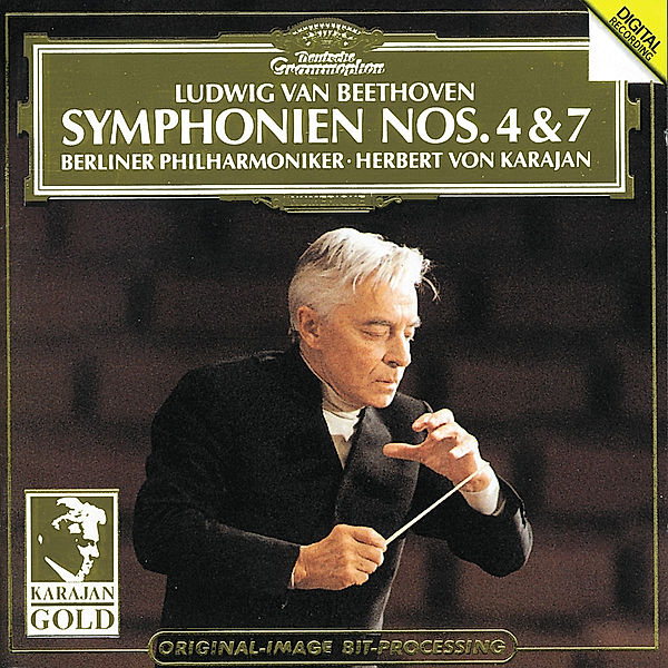 Sinfonien 4,7, Herbert von Karajan, Bp