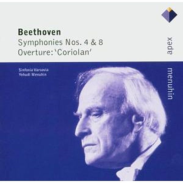 Sinfonien 4+8/Coriolan-Ouv., Yehudi Menuhin, Siva