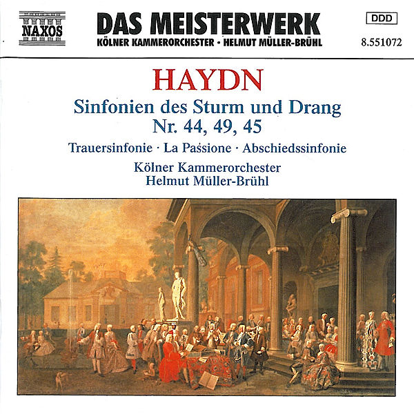Sinfonien 44+49+45, Helmut Müller-Brühl, Kölner Kammerorchester