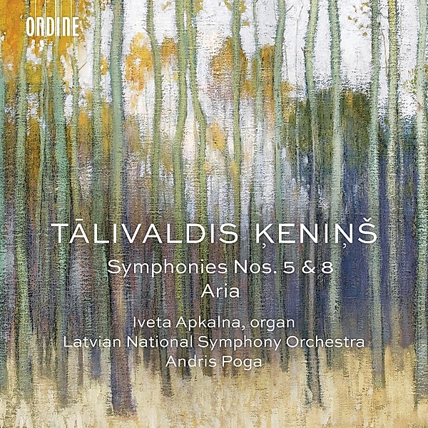 Sinfonien 5 & 8, Aria, Iveta Apkalna, Andris Poga, Latvian National SO