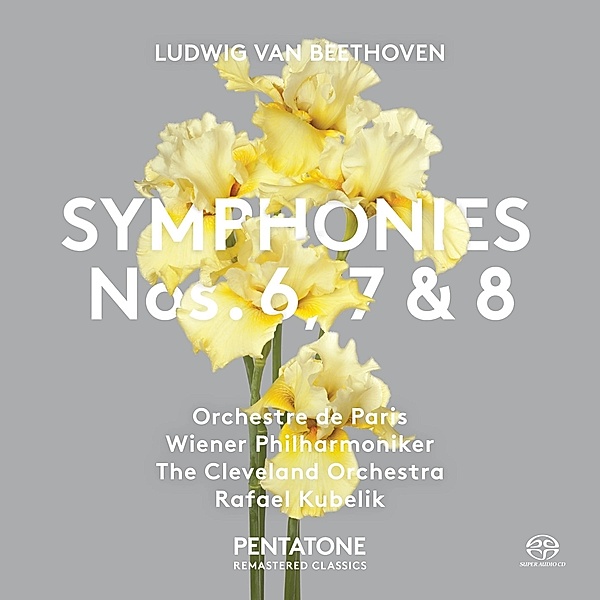 Sinfonien 6-8, Kubelik, Orchestre de Paris, Wp, Cleveland Orchestra
