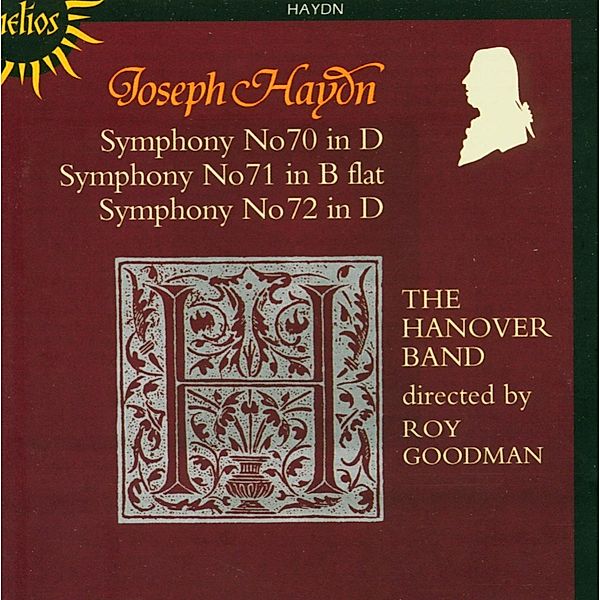 Sinfonien 70-72, Roy Goodman, Hanover Band