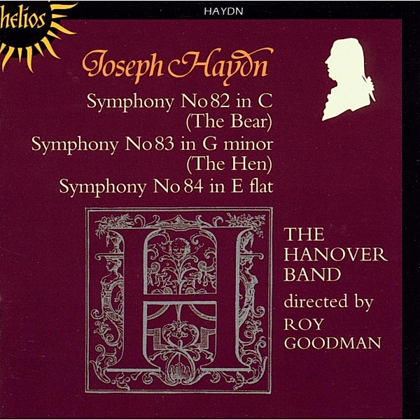 Sinfonien 82-84, Roy Goodman, Hanover Band