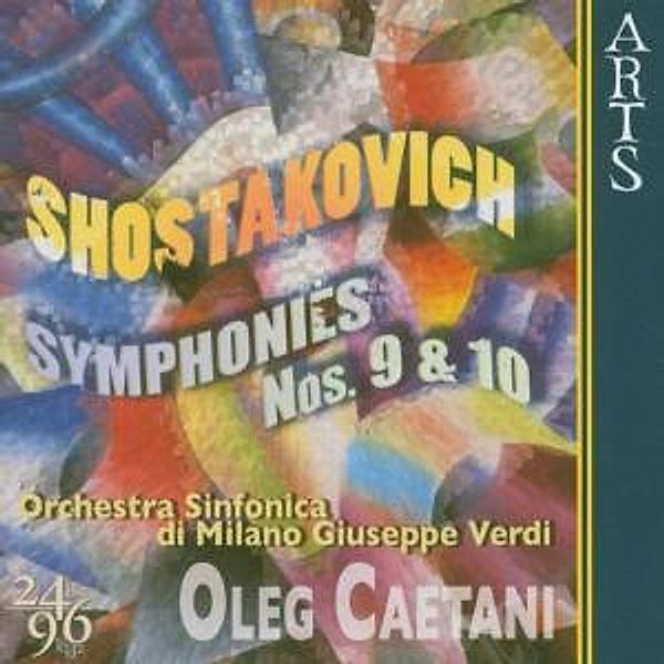 Sinfonien 9 & 10, Verdi So Milano, Caetani