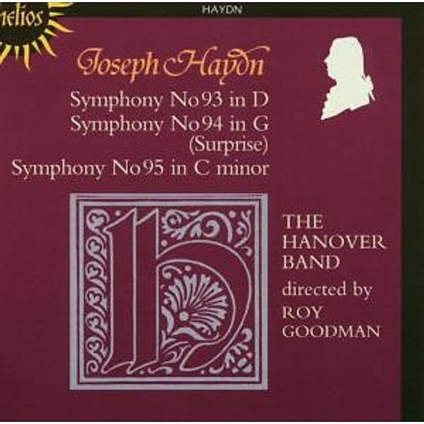 Sinfonien 93,94 & 95, Goodman, Hanover Band