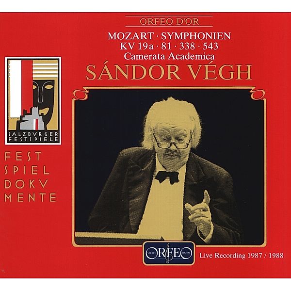 Sinfonien Kv 19a/81/338/543, Sandor Vegh, Camms