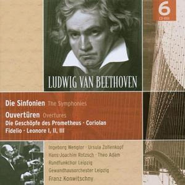 Sinfonien Nr. 1 - 9 & Ouvertüre, Konwitschny, Gol, Adam