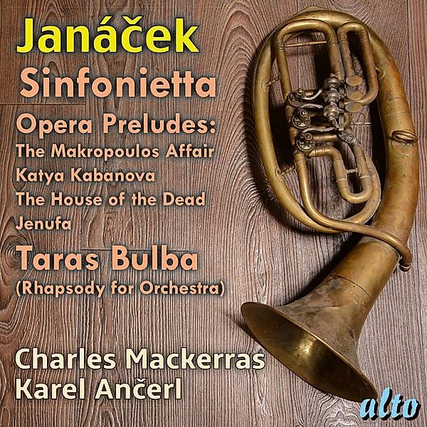 Sinfonietta/4 Opera Preludes/Taras Bulba, Mackerras, Ancerl, Pro Arte Orchestra, Czech PO