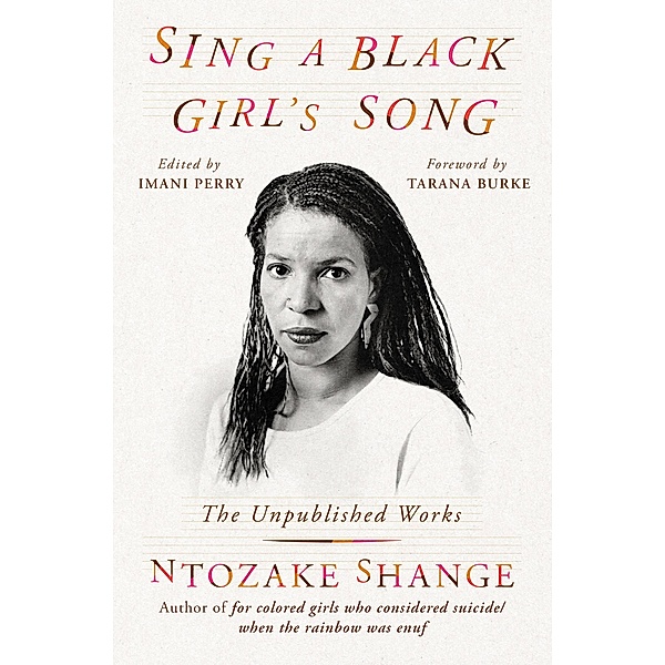 Sing a Black Girl's Song, Ntozake Shange