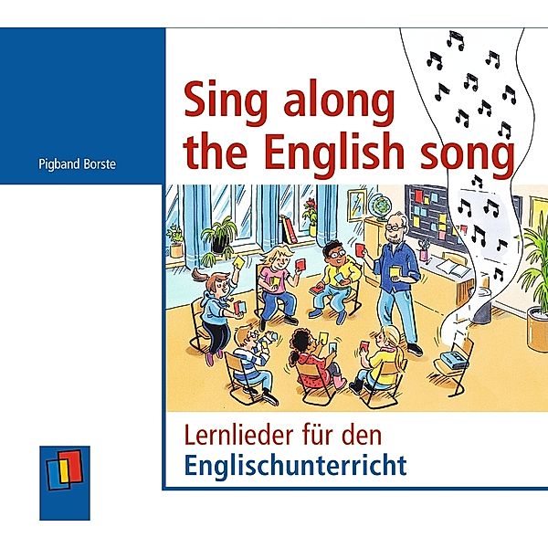 Sing along the English song, Pig-Band Borste