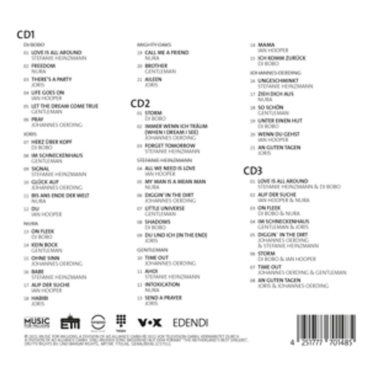 Sing meinen Song - Das Tauschkonzert Vol. 8 Deluxe Edition, 3 CDs von  Diverse Interpreten | Weltbild.de