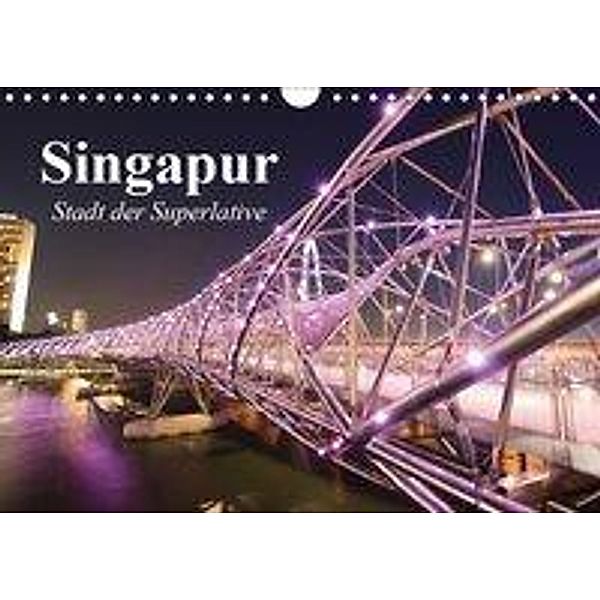 Singapur. Stadt der Superlative (Wandkalender 2019 DIN A4 quer), Elisabeth Stanzer