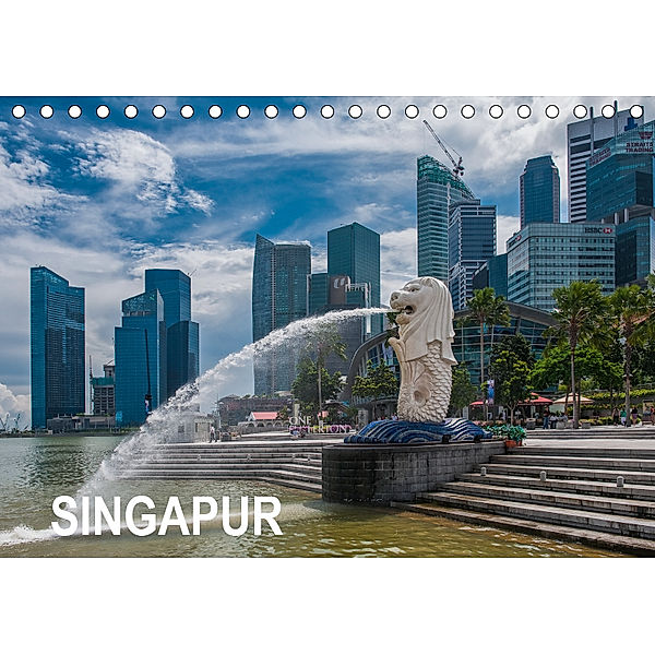 Singapur (Tischkalender 2019 DIN A5 quer), Dieter Gödecke