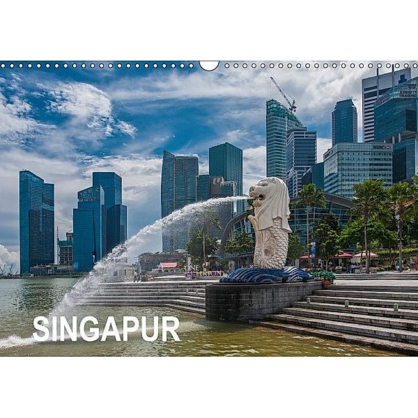 Singapur (Wandkalender 2017 DIN A3 quer), Dieter Gödecke