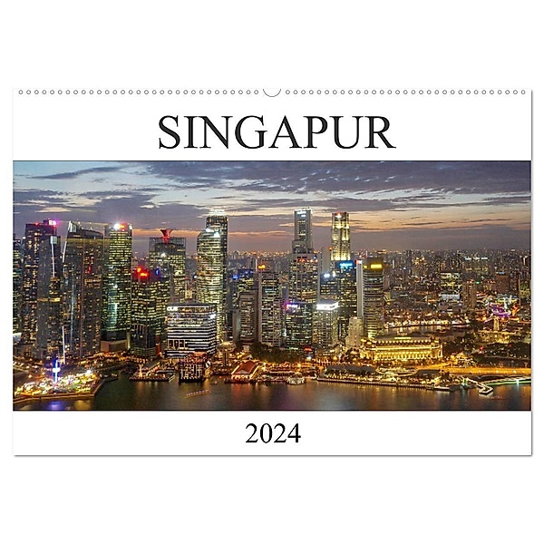 Singapur (Wandkalender 2024 DIN A2 quer), CALVENDO Monatskalender, Franziska Hoppe