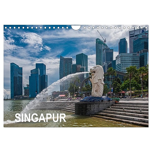 Singapur (Wandkalender 2024 DIN A4 quer), CALVENDO Monatskalender, Dieter Gödecke
