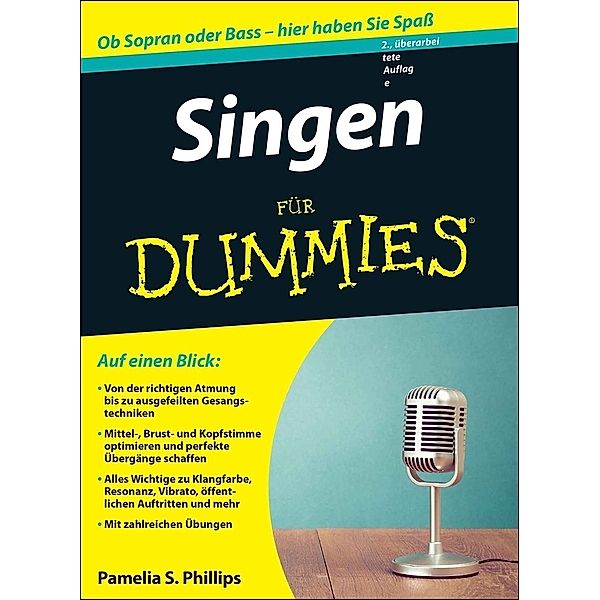 Singen für Dummies, m. Audio-CD, Pamelia S. Phillips