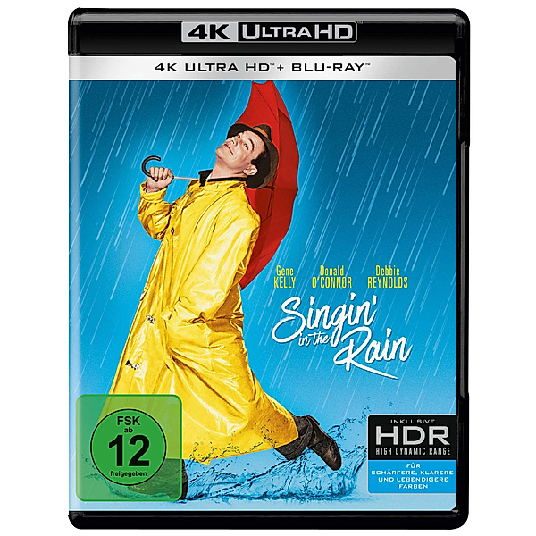 Singin' in the Rain (4K Ultra HD), Debbie Reynolds Jean Hagen Donald O'Connor