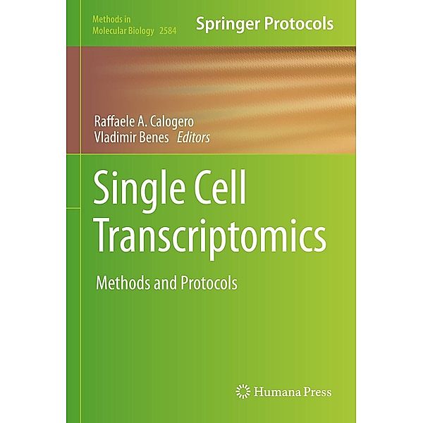 Single Cell Transcriptomics / Methods in Molecular Biology Bd.2584