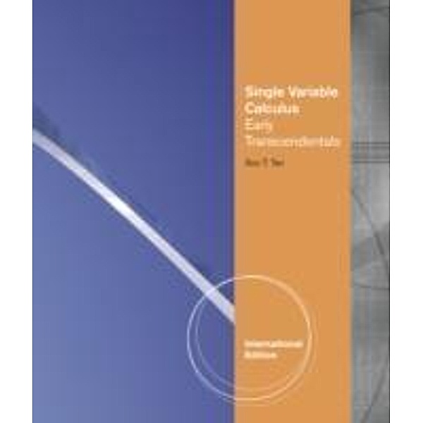 Single Variable Calculus, Early Transcendentals, International Edition, Soo Tan