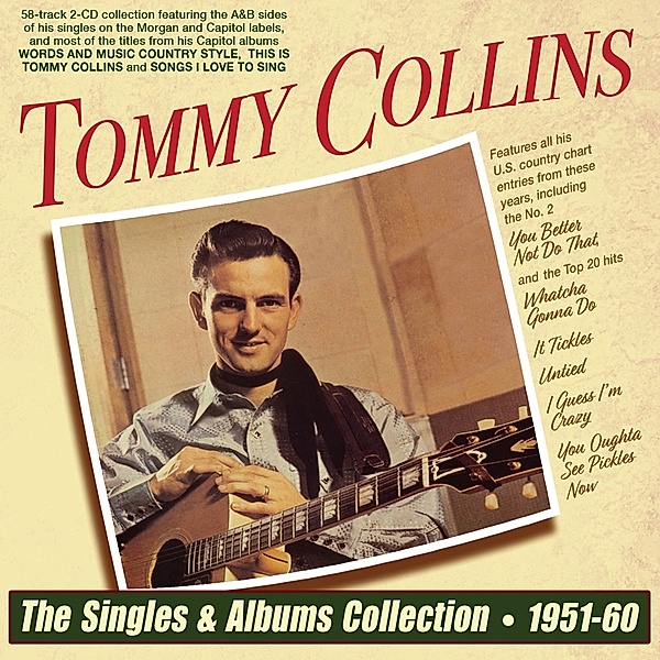 Singles & Albums Collection 1951-60, Tommy Collins