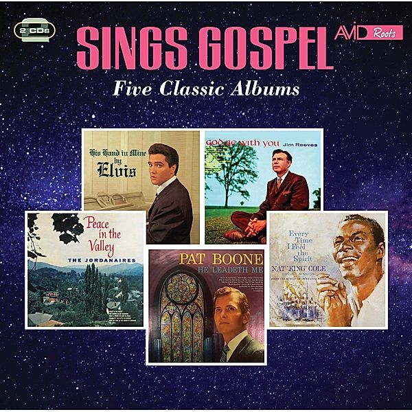 Sings Gospel-Five Classic Albums, Elvis Presley, Jim Reeves, Jordanaires, Pat Boone, Na
