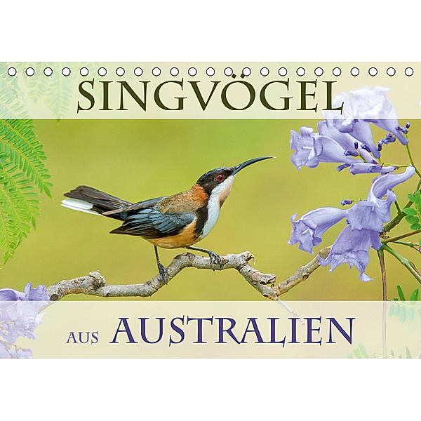 Singvögel aus Australien (Tischkalender 2019 DIN A5 quer), BIA birdimagency