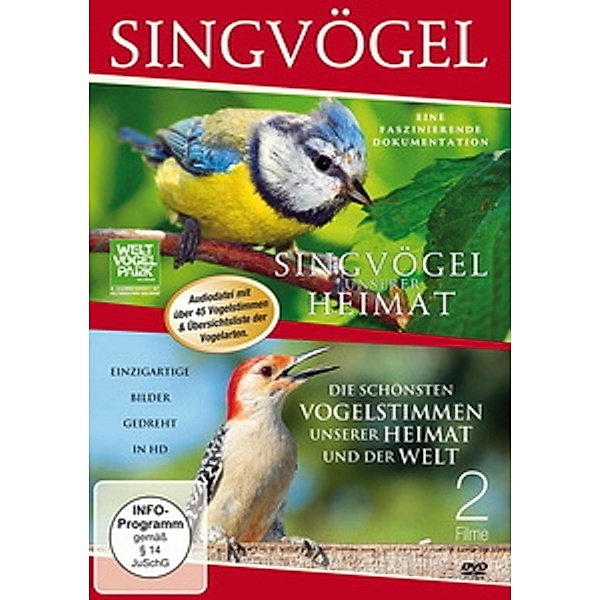 Singvögel: Singvögel unserer Heimat / Die schönsten Vogelstimmen unserer Heimat u. d. Welt, Singvoegel