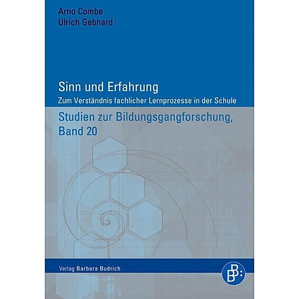 Sinn und Erfahrung / Studien zur Bildungsgangforschung Bd.20, Arno Combe, Ulrich Gebhard
