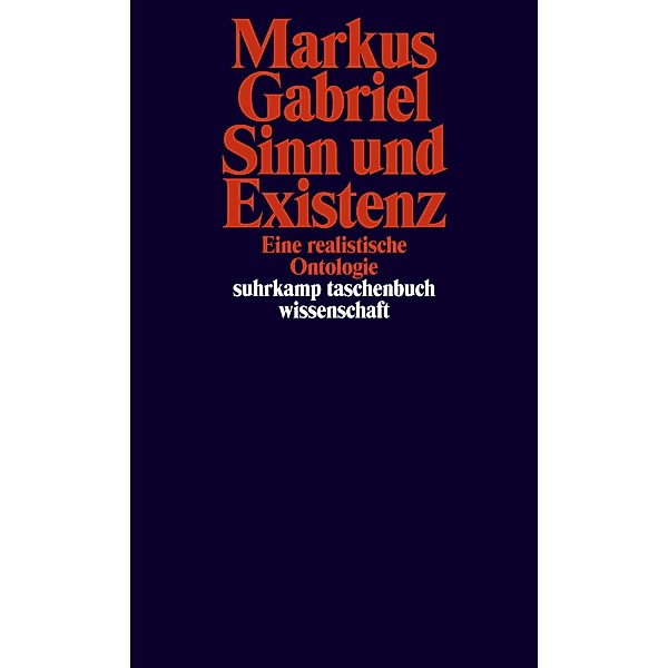 Sinn und Existenz, Markus Gabriel