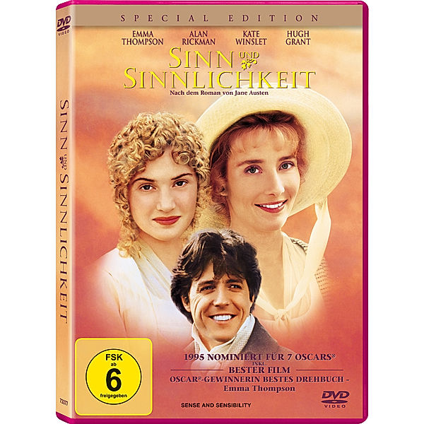 Sinn und Sinnlichkeit (1995), Jane Austen