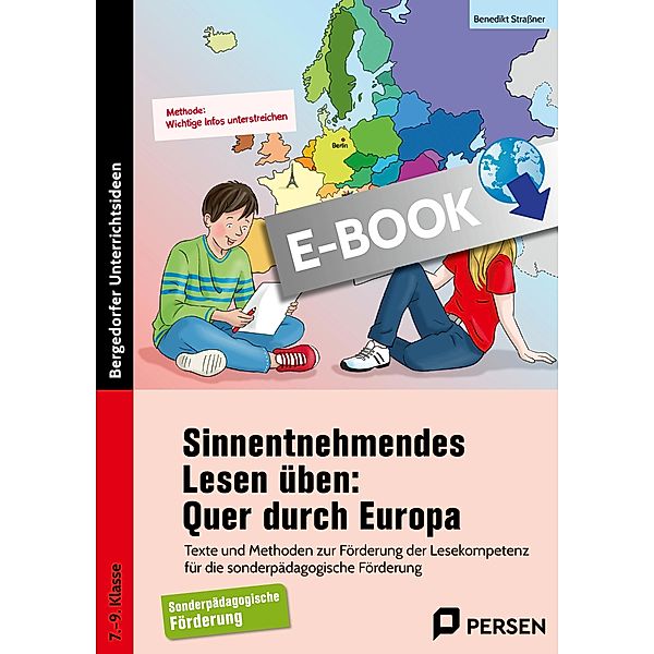 Sinnentnehmendes Lesen üben: Quer durch Europa, Benedikt Straßner