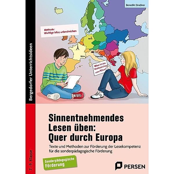 Sinnentnehmendes Lesen üben: Quer durch Europa, Benedikt Strassner