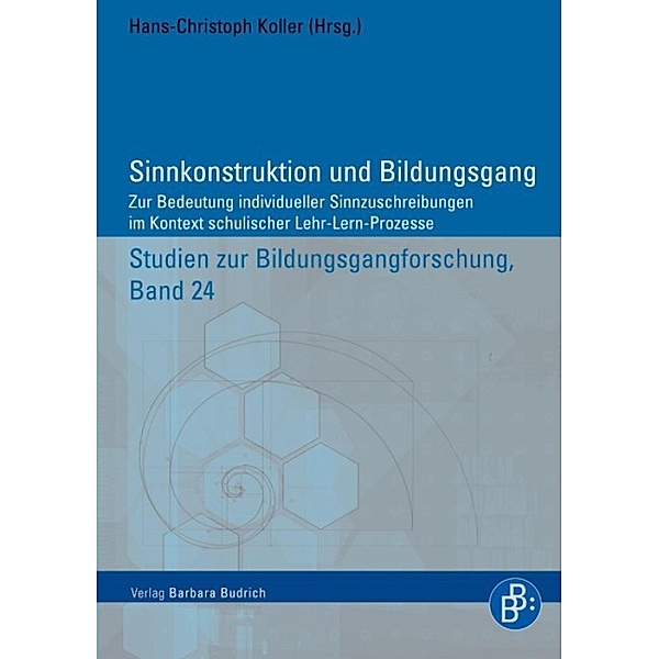 Sinnkonstruktion und Bildungsgang / Studien zur Bildungsgangforschung Bd.24, Hans Ch Koller