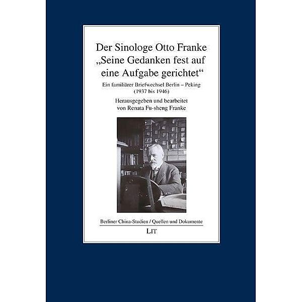 Sinologe Otto Franke/ Seine Gedanken