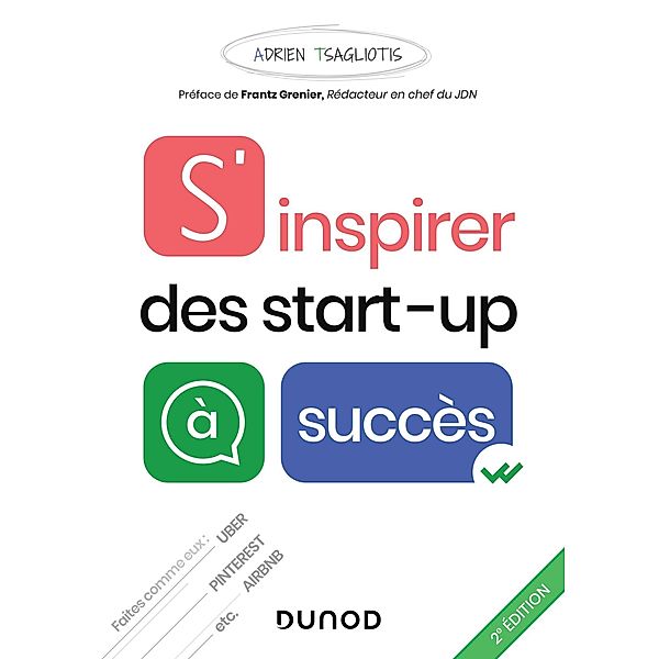 S'inspirer des start-up à succès - 2e éd / Hors Collection, Adrien Tsagliotis