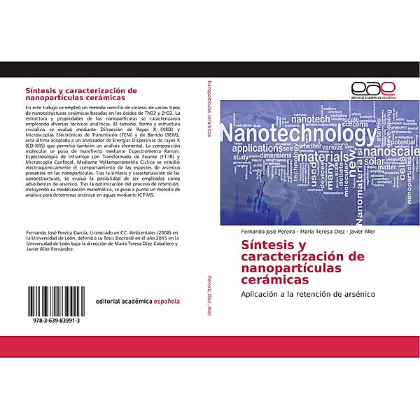 Síntesis y caracterización de nanopartículas cerámicas, Fernando José Pereira, María Teresa Díez, Javier Aller