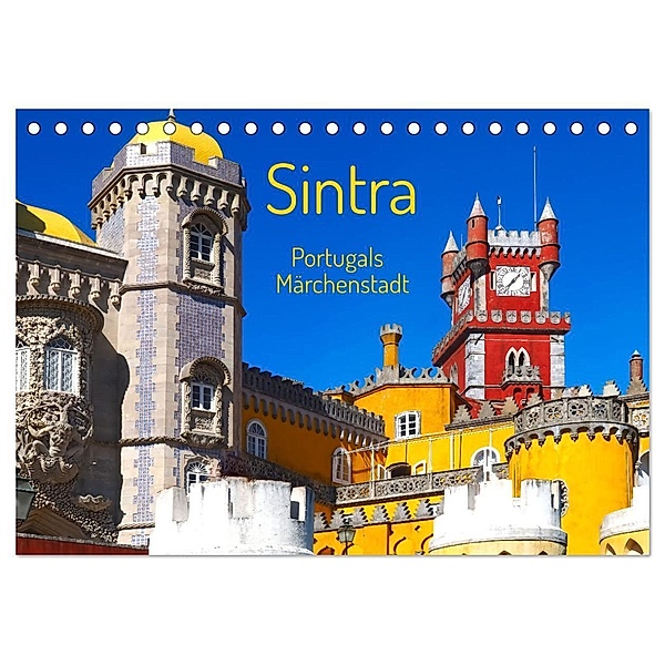 Sintra - Portugals Märchenstadt (Tischkalender 2024 DIN A5 quer), CALVENDO Monatskalender, Marion Meyer - Stimmungsbilder1