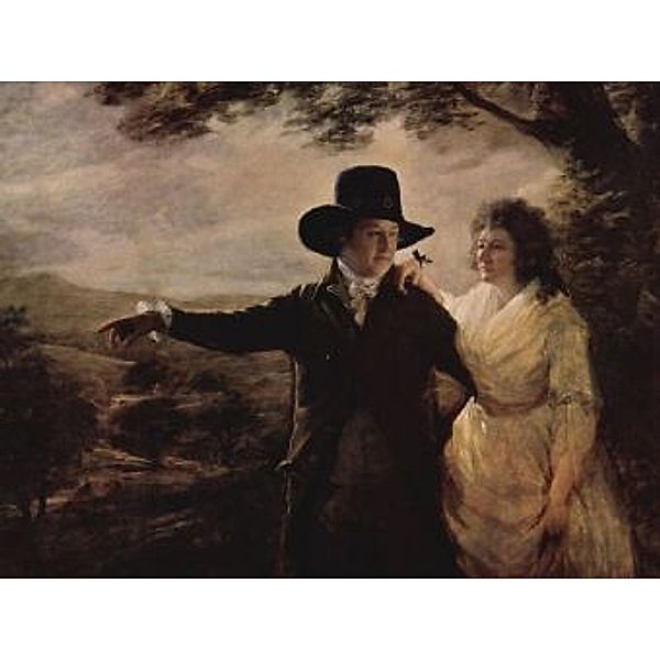 Sir Henry Raeburn - Porträt von Sir John und Lady Clerk - 100 Teile (Puzzle)